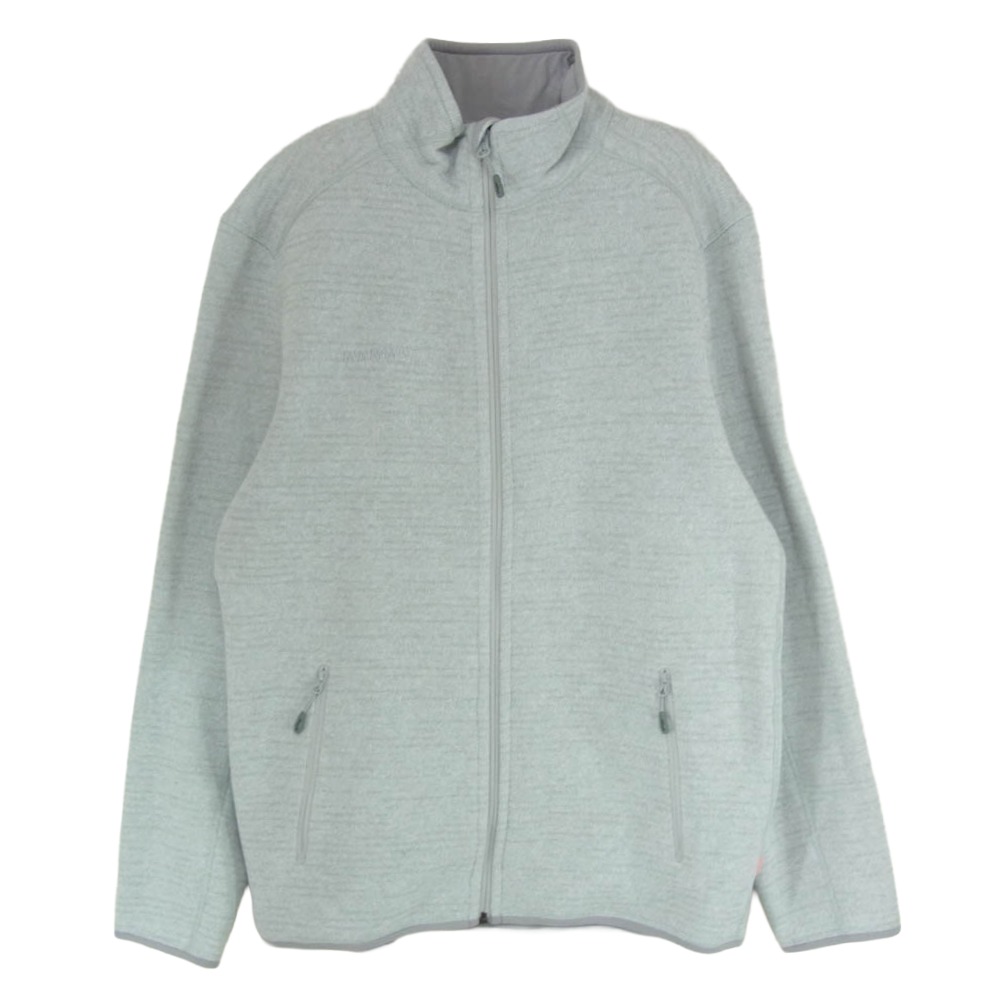 Mammut マムート 1014-05460 Arctic ML Jacket POLARTEC アークティック ミッドレイヤー ポーラテック フリースジャケット グレー系 XL メンズ【古着】【中古】