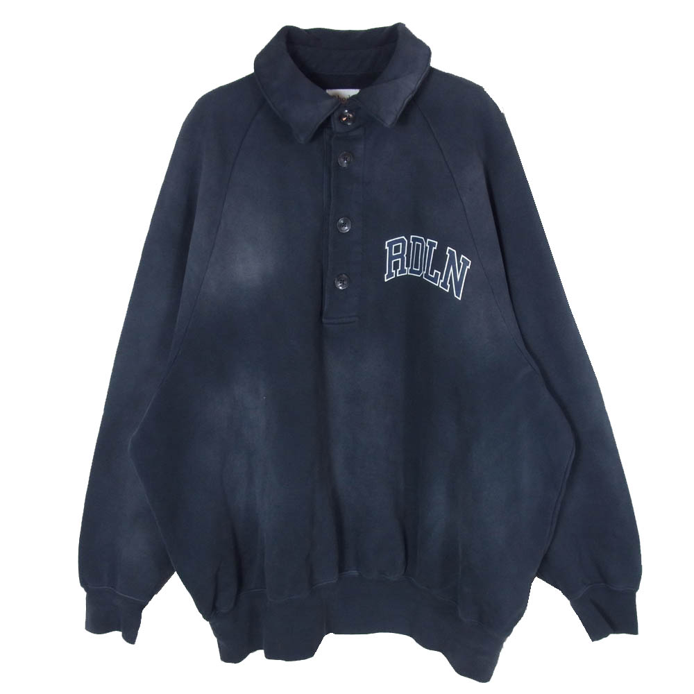 ロドリリオン Rhodo lirioN Polo Sweatshirt ポロ 汗水 濃灰色系 1  メンズ【古着】【中古】