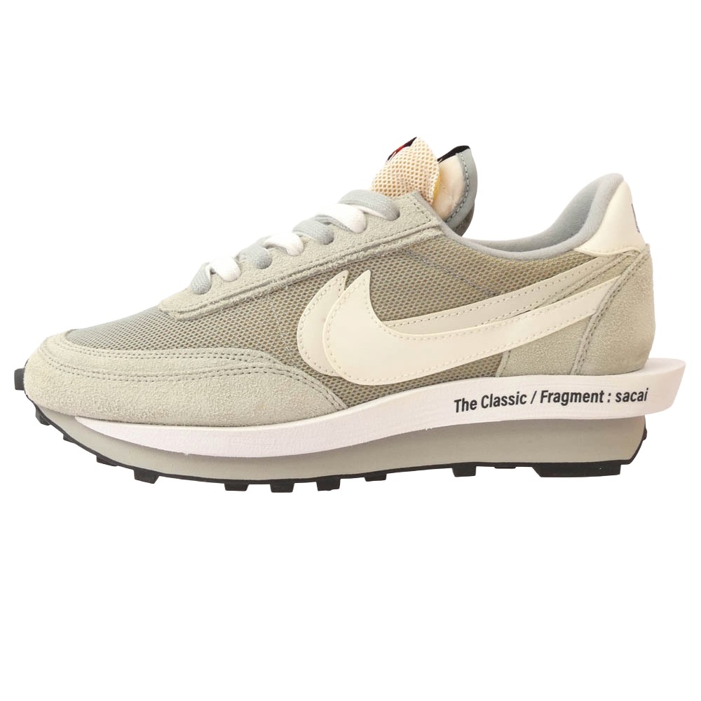 NIKE ナイキ DH2684-001 × FRAGMENT フラグメント × SACAI サカイ LD WAFFLE ワッフル ローカットスニーカー グレー系 28cm 【極上美品】 メンズ【中古】