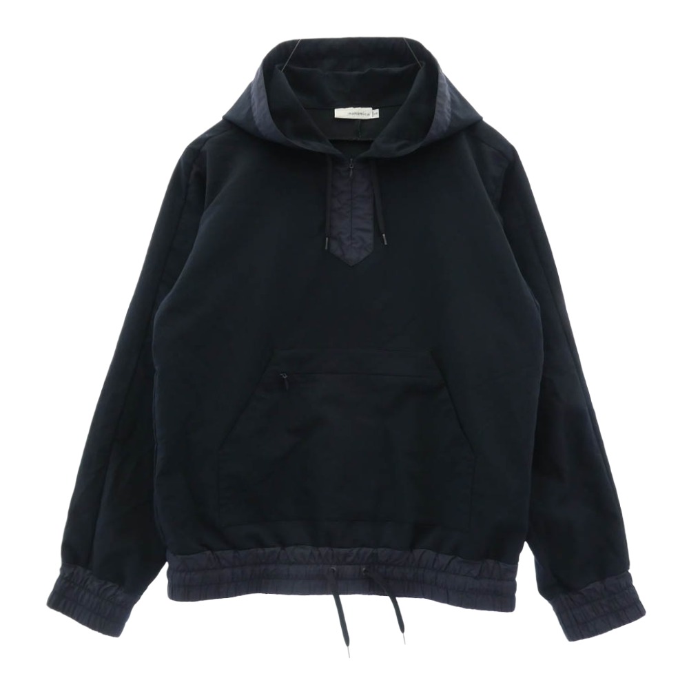 nanamica ナナミカ SUAS713 ALPHADRY Smock アルファ素っ気ない スモーキングジャケット ティーシャツ パーカ パーカー 米国海軍系 S  メンズ【古着】【中古】