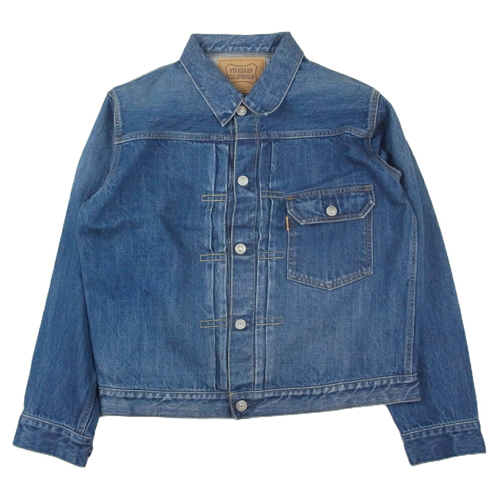 スタンダードカリフォルニアデニムジャケットS996インディゴブルー1st Denim Jacket S996 Vintage Wash | STANDARD CALIFORNIA