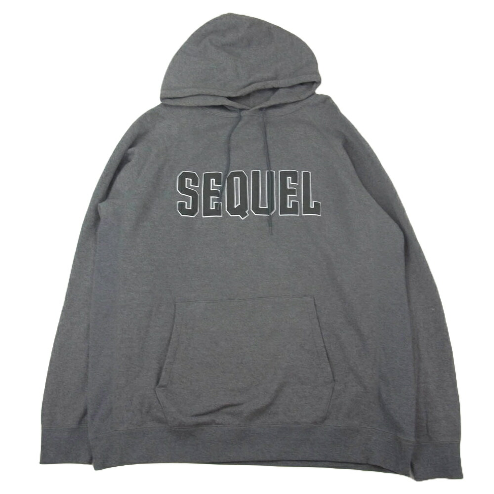 楽天市場】SEQUEL シークエル パーカー サイズ:L ブランドロゴ ジップ