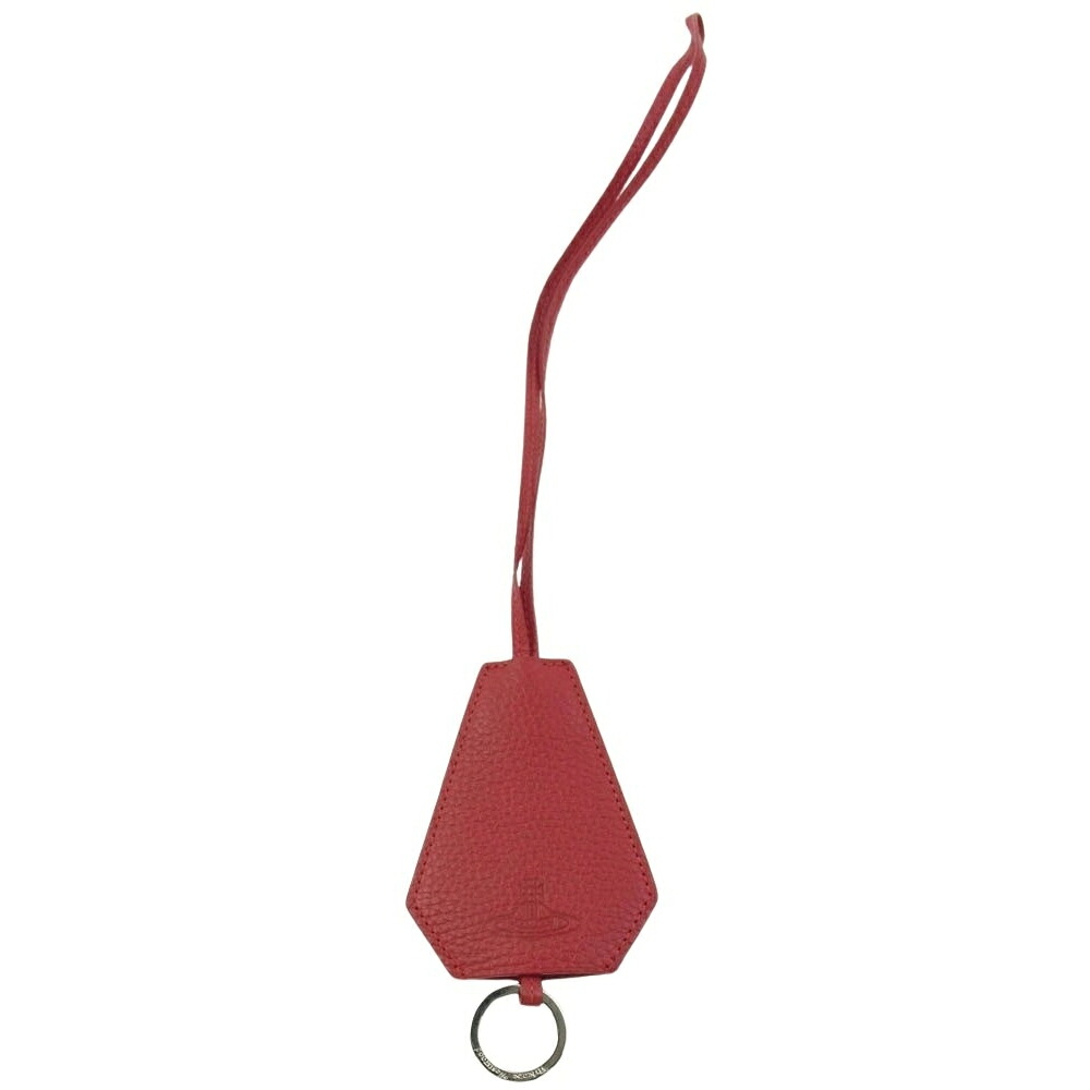 Vivienne Westwood ヴィヴィアンウエストウッド レザー クロシェット キーリング レッド系 メンズ【中古】