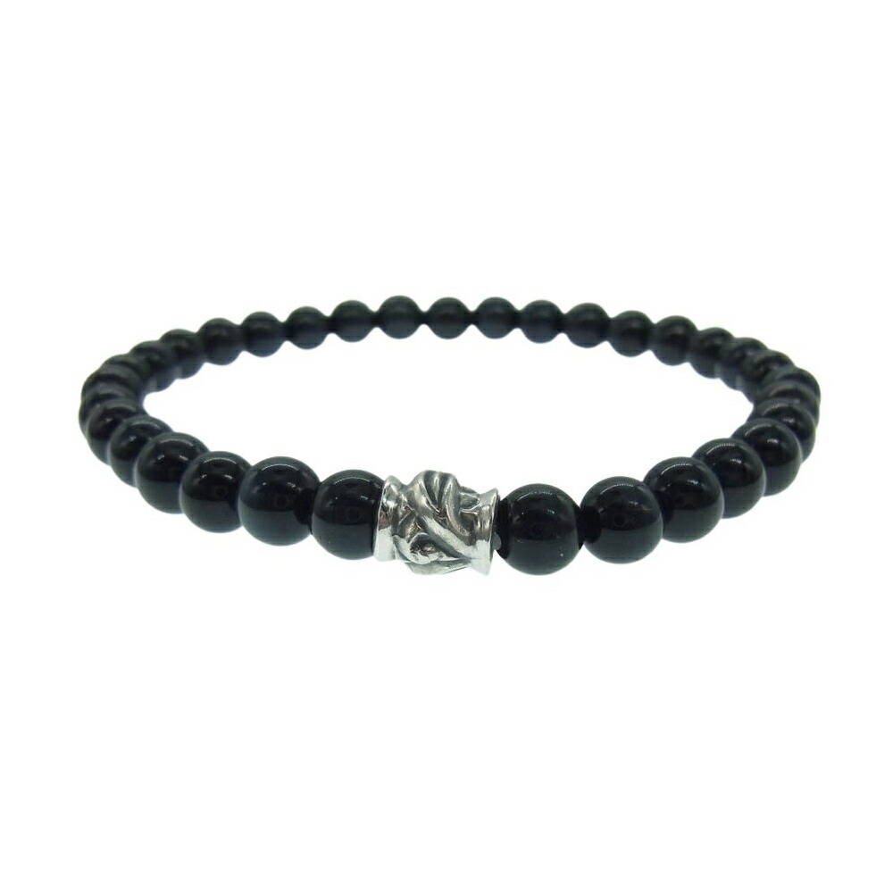 LONE ONES ロンワンズ MFSB-0001S-EE-M 販売証明書カード付 ホーク ビードS サファイア6mm ブレスレット ネイビー系 シルバー系 LONE ONES ロンワンズ MFSB-0001S-EE-M 販売証明書カード付 ホーク