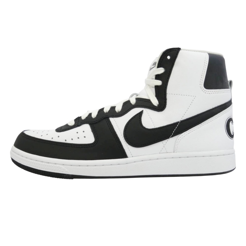 COMME des GARCONS HOMME PLUS コムデギャルソンオムプリュス NIKE ナイキ FD4159-101 &times; Nike Terminator High Black ナイキ ターミネーター ハイ ホワイト系 ブラック系 28cm【極上美品】 メンズ【中古】｜ブランド古着 ライフ店