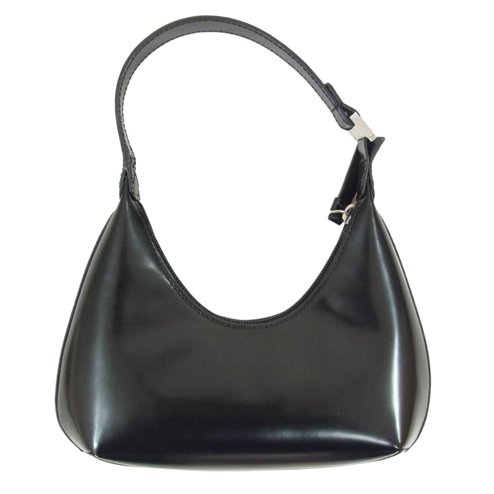 バイ毛革 BY FAR BABY AMBER ベビーベイビー 琥珀色 ハンドバック 黒いこと系  レディース【中古】