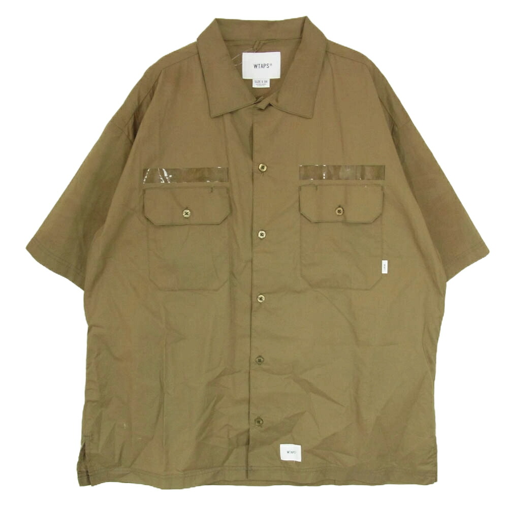 【完売品】WTAPS 23SS 231TQDT-SHM04 半袖シャツ 完売品】WTAPS 23SS 231TQDT-SHM04 半袖シャツ 新品 人気完売 WTAPS