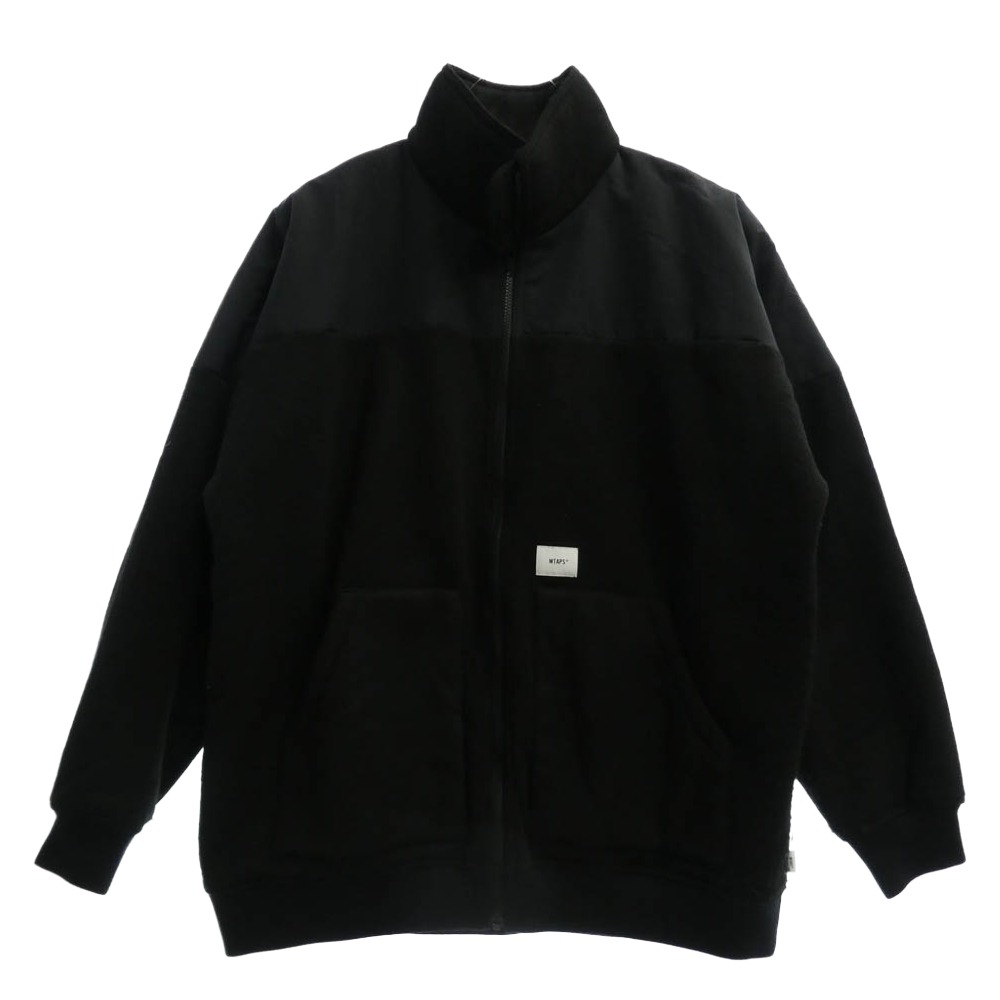 WTAPS ダブルタップス 22SS 222ATDT-JKM02 MERCER JACKET Jacket Poac. Boa  ボア フリース 上衣 黒いこと系 04  メンズ【古着】【中古】
