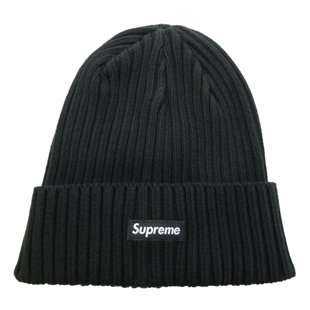 Supreme シュプリーム Overdyed Beanie オーバーダイ ビーニー ニット帽 帽子 ブラック系 58cm【美品】 メンズ【中古】｜ブランド古着 ライフ店