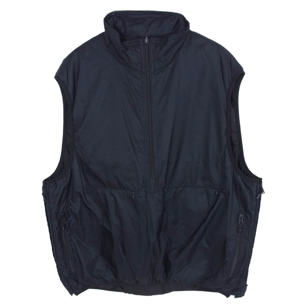 DAIWA PIER39 ダイワピア 23AW BJ-23023W TECH REVERSIBLE PULLOVER PUFF VEST テック リバーシブル プルオーバー パフ 中綿 ベスト ブラック系 M メンズ【古着】【中古】|ブランド古着 ライフ店
