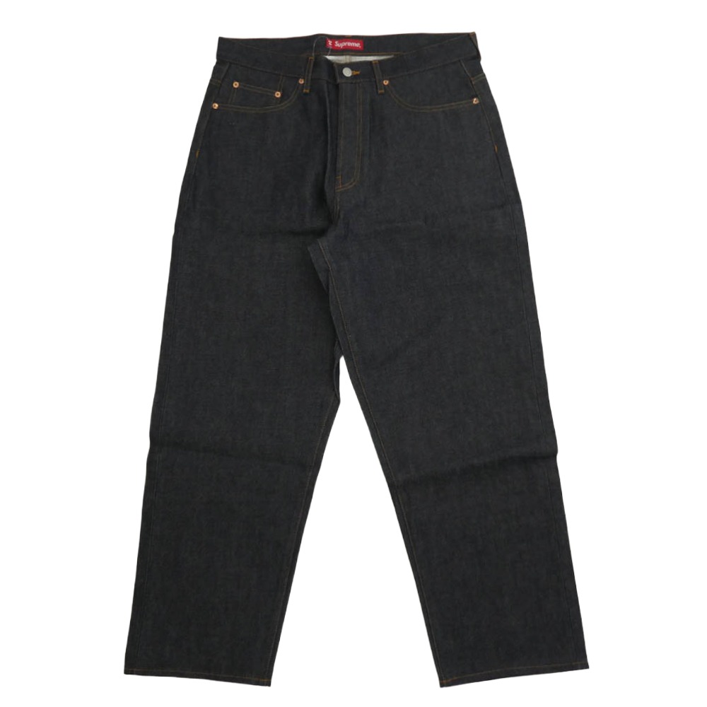 Supreme シュプリーム 25AW Baggy Selvedge Jean バギー セルヴィッジ デニム パンツ インディゴブルー系 【新古品】【未使用】 メンズ【古着】【中古】