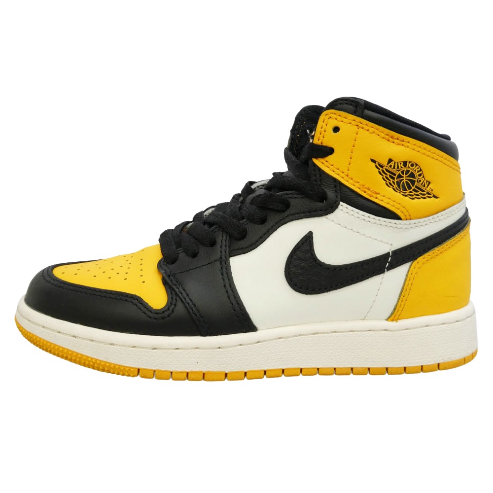 NIKE ナイキ 575441-711 【フェイクバスターズ価値付ける済】GS Air Jordan 1 Retro High OG Taxi GS エアジョーダン1 レトロ 御機嫌 OG 辻自動車 ハイカットスニーカー マルチ色合い系 23 レディース【中古】