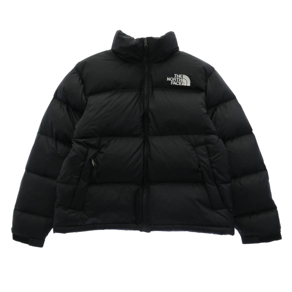 THE NORTH FACE 北の方人間の顔 ND92555 Nuptse Jacket ヌプシジャケット 落ちこむ上衣 黒いこと系 M 【美品】 メンズ【古着】【中古】