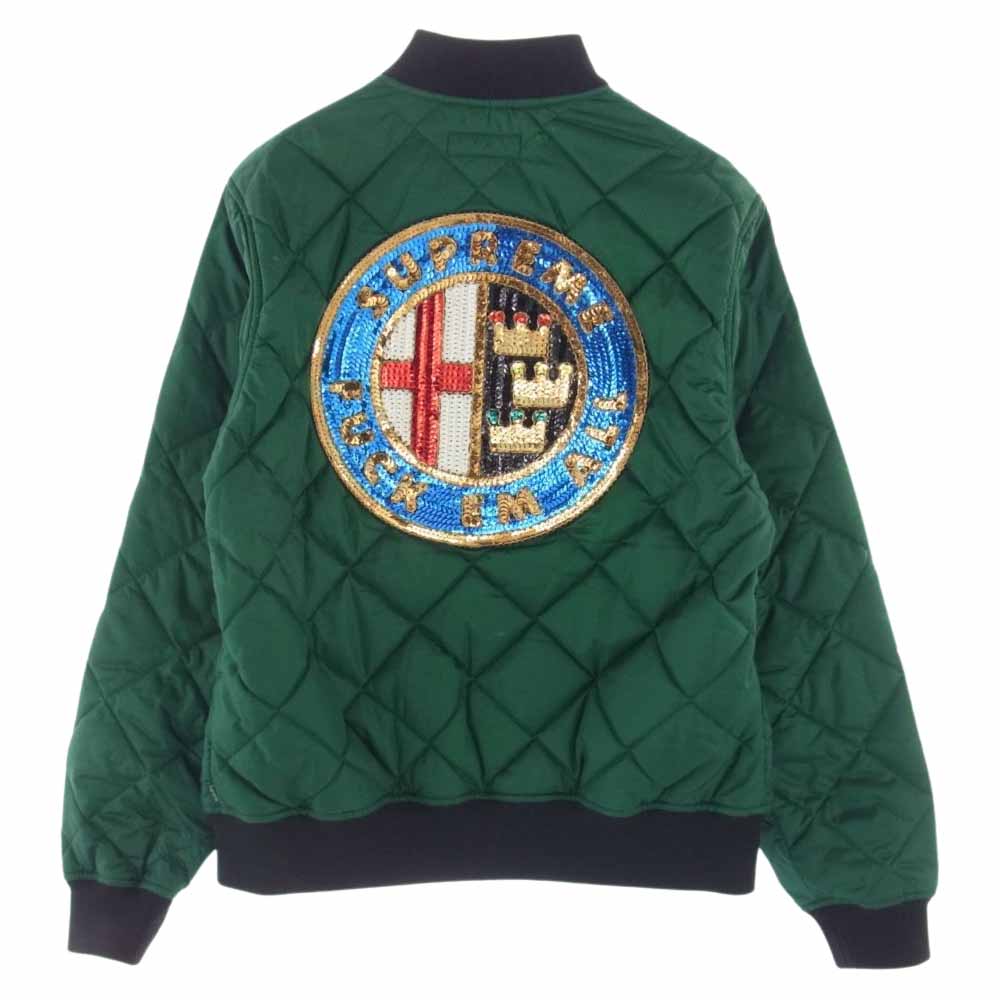 Supreme シュプリーム キルティング ボンバー ジャケット 2025FW Supreme☆ジップオフスリーブ キルティング ボンバージャケット
