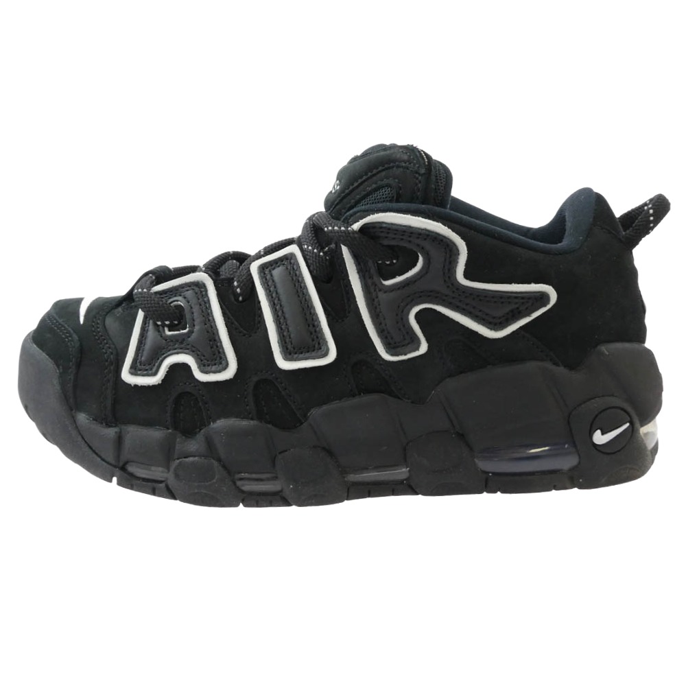 NIKE ナイキ FB1299-001 AIR MORE UPTEMPO LOW SP モアアップテンポ モアテン ローカットスニーカー シューズ 黒いこと系 25.5糎  メンズ【中古】