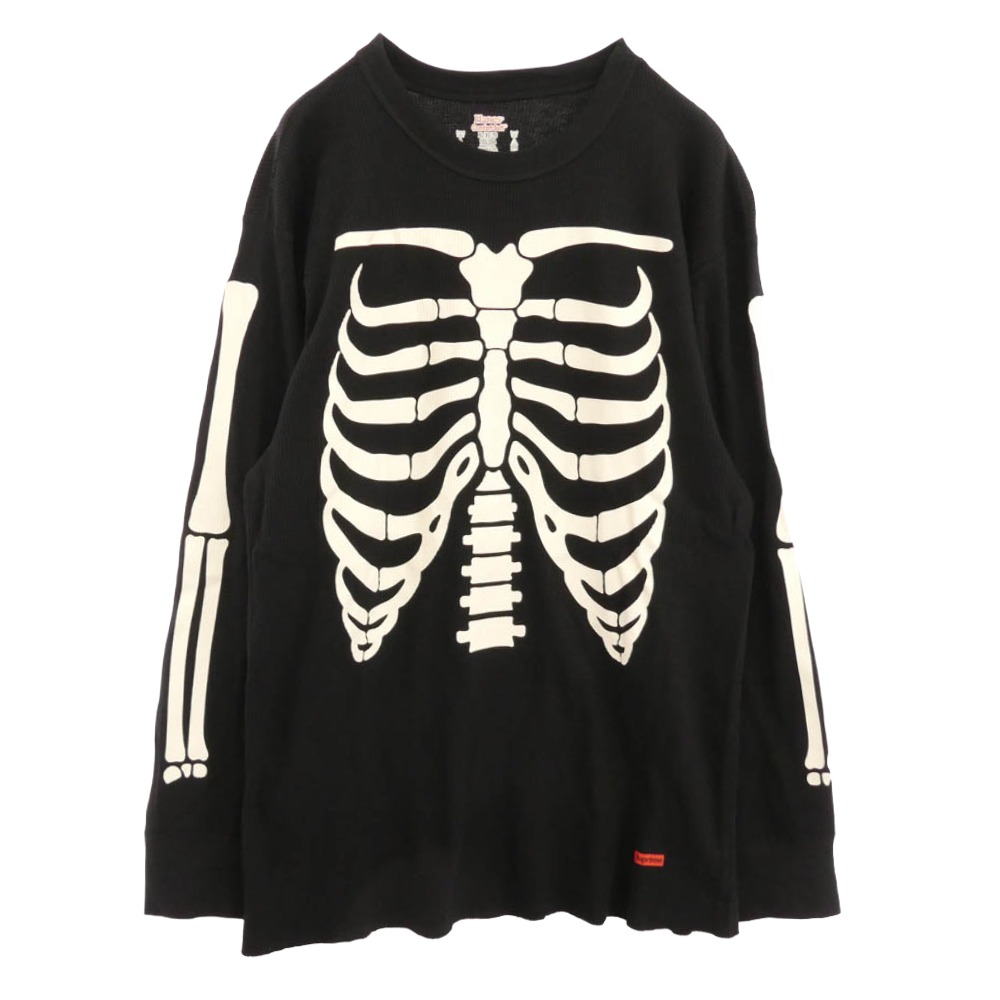 楽天市場】【中古】シュプリーム SUPREME Hanes Bones Thermal Crew