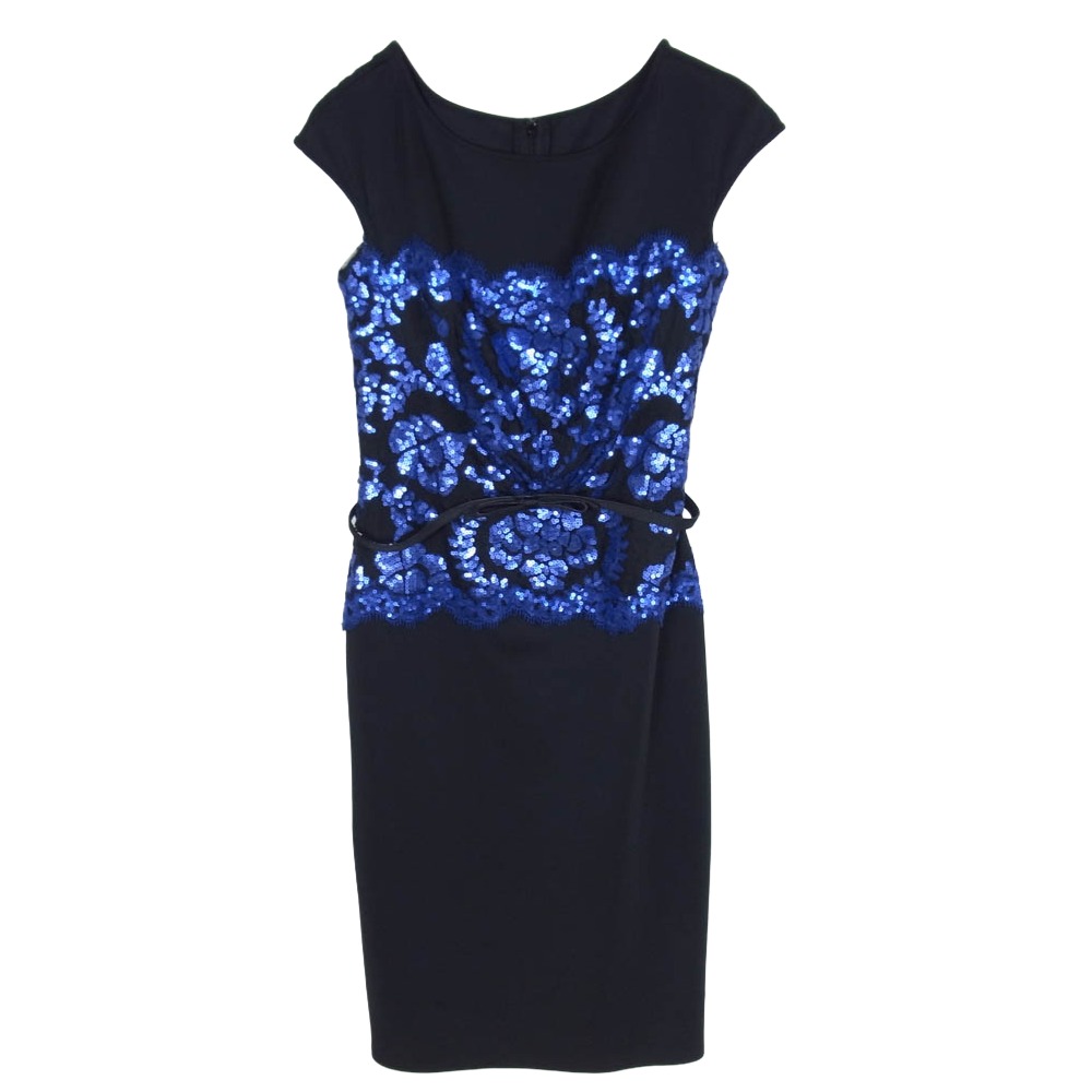 TADASHI SHOJI タダシショージ スパンコール 呼びりんテッド 衣装 お召しもの 黒いこと系 8  レディース【古着】【中古】