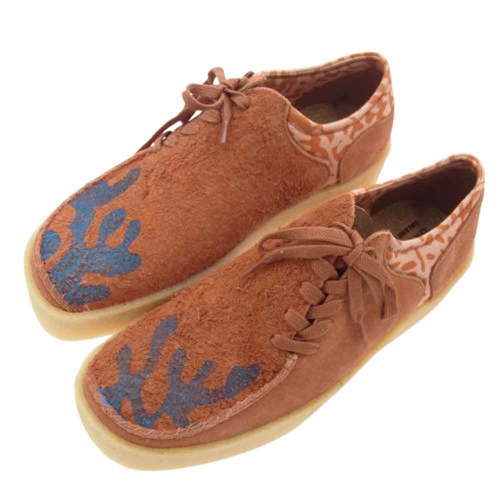 Clarks クラークス 26172616 Salehe Bembury Mud Moss Lugger サレヘ ベンバリー マッド モス ラッガー シューズ オレンジ系 US9M 【極上美品】 メンズ【中古】画像