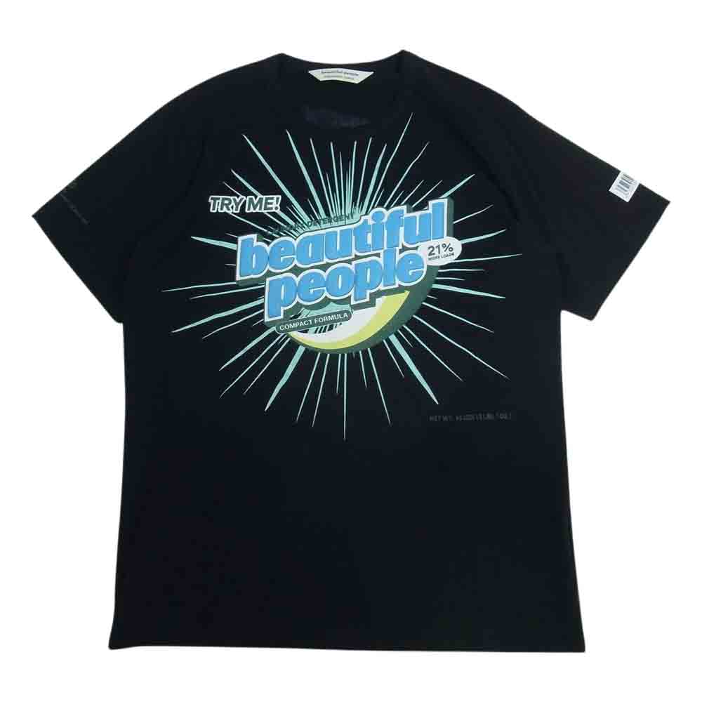 beautiful people ビューティフルピープル 1425310469 MEGADETH sheer jersey T-shirt メガデス バンド シアー ジャージー Tシャツ 半袖 ブラック系 150【中古】 beautiful people ビューティフルピープル 1425310469 MEGADETH sheer