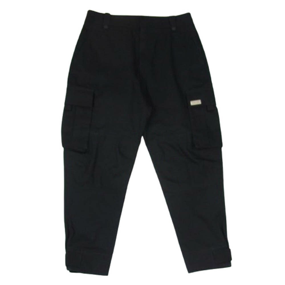 Dior HOMME イタリア製 センタープレス パンツ 50　カシミア混 Dior - 新品同様 DIOR ユニフォーム センタープレス テーパード
