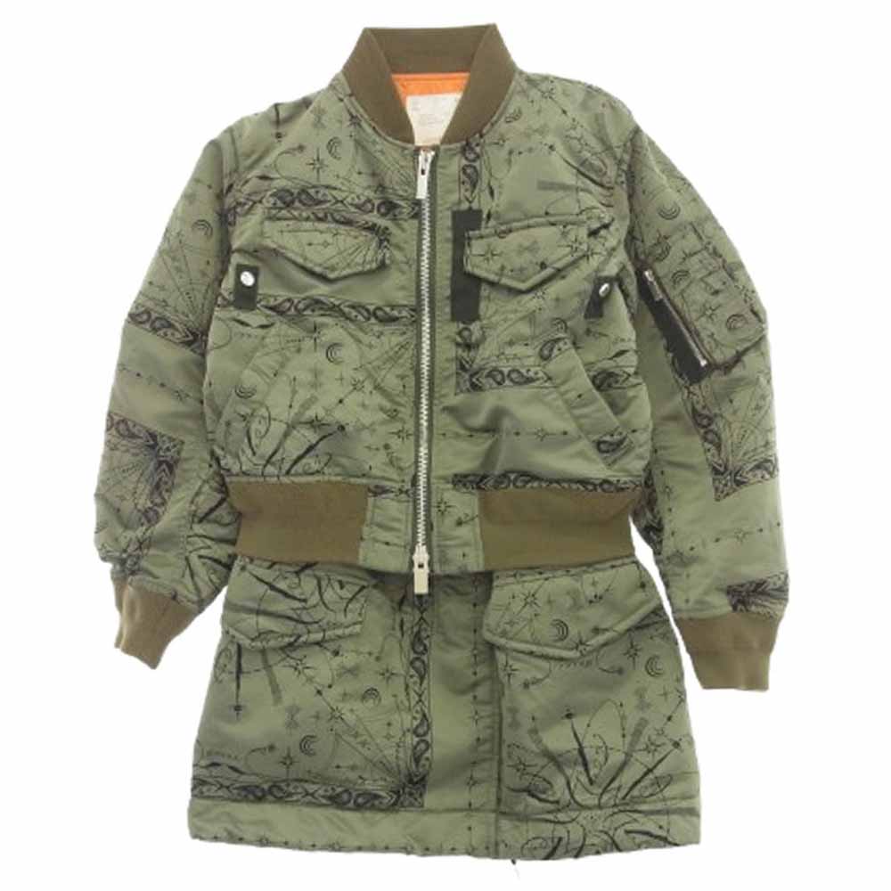 Sacai 19ss Dr.woo ドッキング スカジャン サイズ1 Sacai 19ss Dr.woo ドッキング スカジャン サイズ1