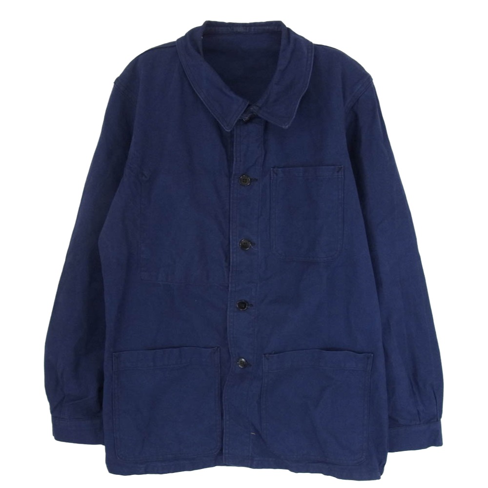 ヴィンテージ vintage FRENCH ARMY フレンチアーミー フランス軍 60s S.N.C. St James ワークジャケット ネイビー系 サイズ表記無 メンズ【古着】【中古】
