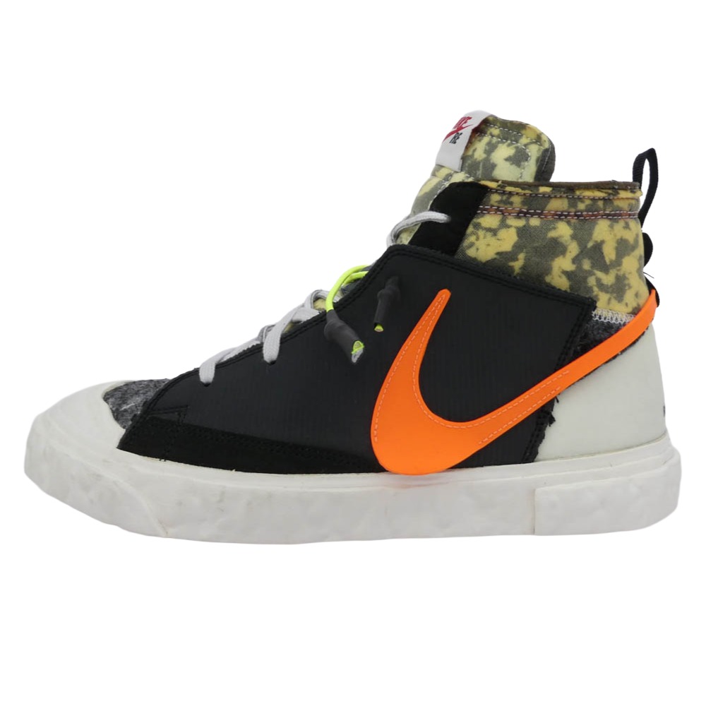 NIKE ナイキ CZ3589-001 READYMADE BLAZER MID 成人女性お手伝いさん  ブレーザー ミッド スニーカー マルチ色合い系 27.5糎  メンズ【中古】