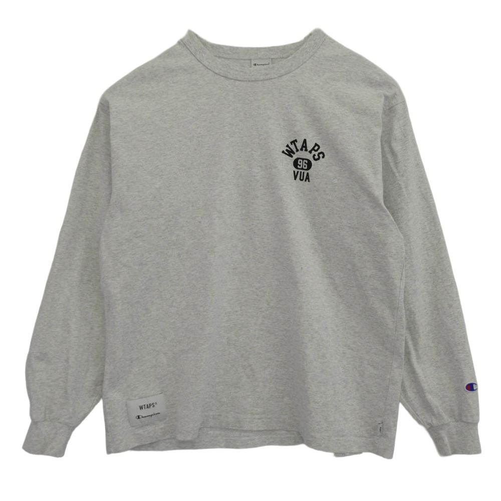 楽天市場】WTAPS ACADEMY LS COTTON.CHAMPION SIZE-S 232HBCHD-CSM02S
