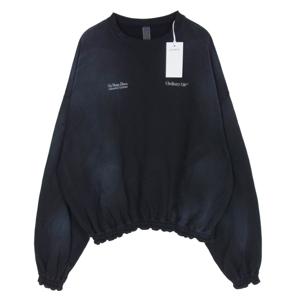 SHINYAKOZUKA シンヤコヅカ 25AW 2502SK94 WASHED ORDINARY HOME HIS CREW ウォッシュ オーディナリー 介護ホーム ヒズ 労働者の一団 労働者の一団のど首 汗水 黒いこと系 M  メンズ【古着】【中古】