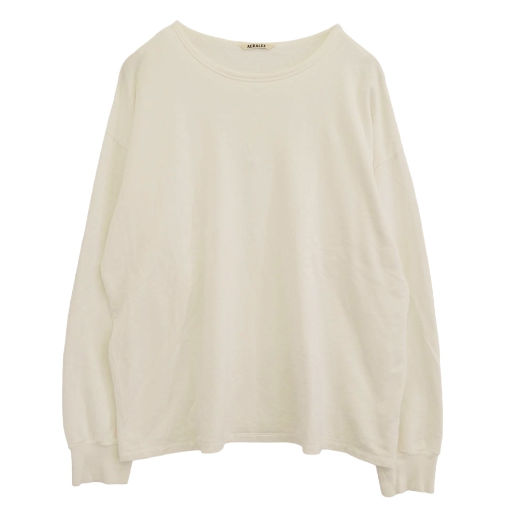 A17493 美品 オーラリー 22AW FLUFFY SWEAT P/O 茶3 AURALEE FLUFFY SWEAT PULLOVER