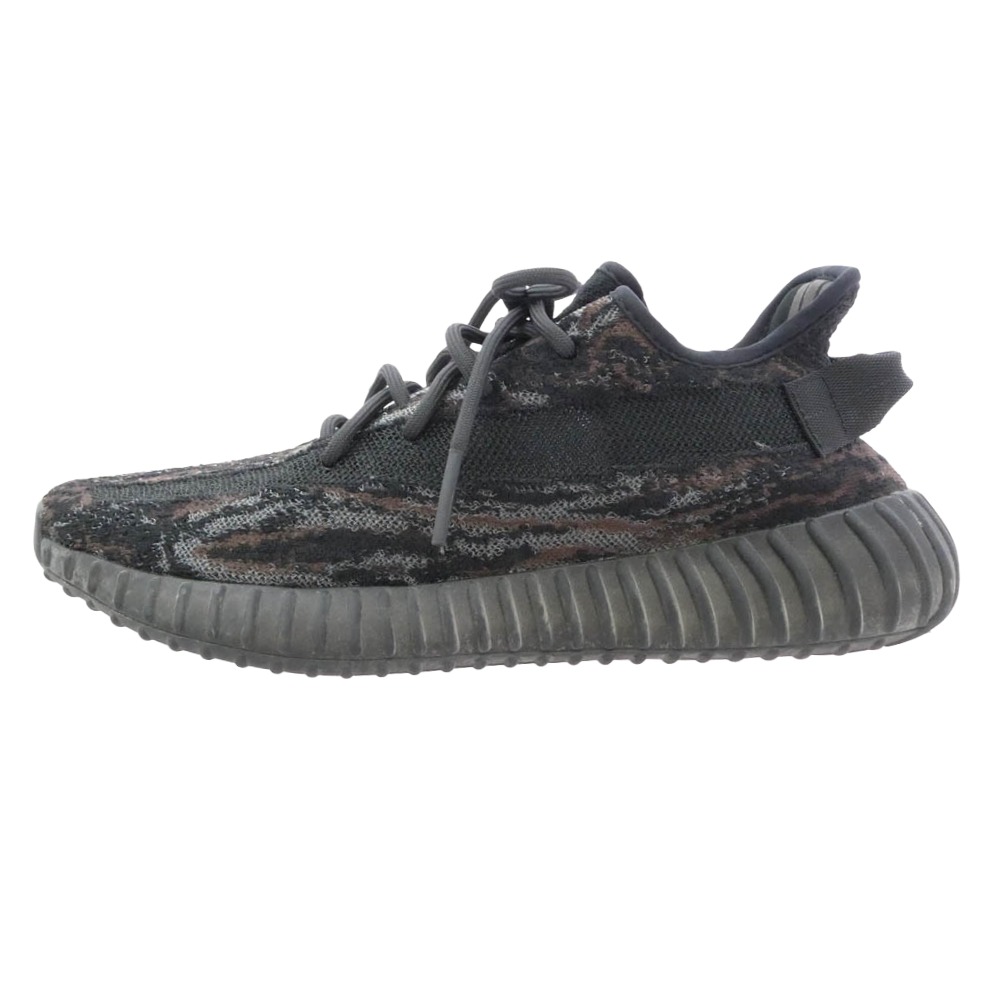 adidas アディダス GW3774 YEEZY BOOST 350 V2 MX Rock マイ鍵を掛ける イージーブースト 置き目取りすてる スニーカー 黒いこと系 27糎  メンズ【中古】