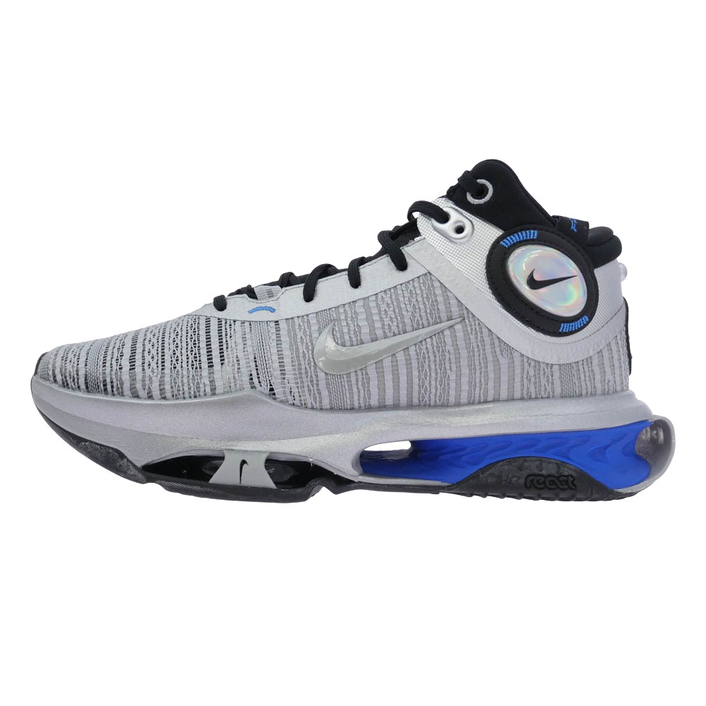 NIKE ナイキ FZ5742-001 GT Jump 2 ASW EP Metallic Silver Light Photo Blue Black スニーカー 黒いこと系 しろがね色系 27.5糎  メンズ【中古】