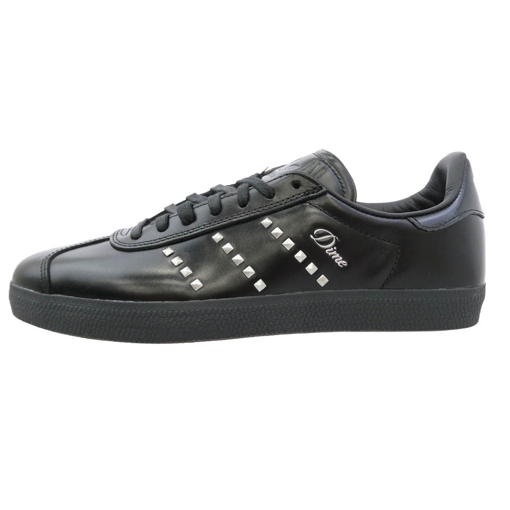 adidas アディダス IH2946 × Dime ダイム Gazelle ADV Core Black Silver Metallic Carbon ガゼル ADV 中核グループ黒いこと シルバーメタリック 炭素 スニーカー 黒いこと系 27糎 【新古品】【未当て嵌める】 メンズ【中古】
