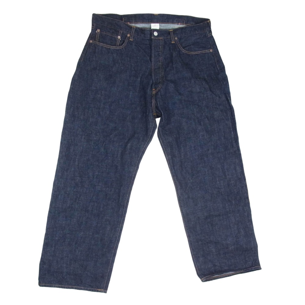 CALEE 持ちはこび 26SS CL-26SS011 VINTAGE REPRODUCT DENIM PANTS ヴィンテージ リプロダクト ジーンズ ズボン下 インディゴブルー系 36  メンズ【古着】【中古】