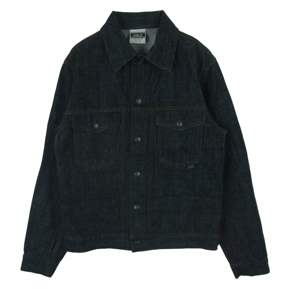 スタビライザージーンズ STABILIZER GNZ 46249 DENIM JACKET デニム ジャケット Gジャン インディゴブルー系 38 メンズ【古着】【中古】