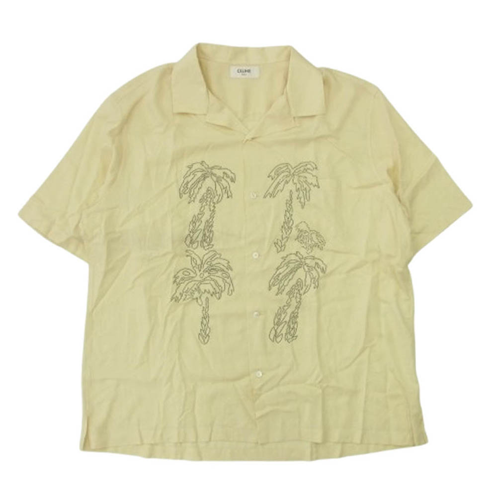楽天市場】CELINE セリーヌ 21SS アロハシャツ 2C517428M 41 黄色