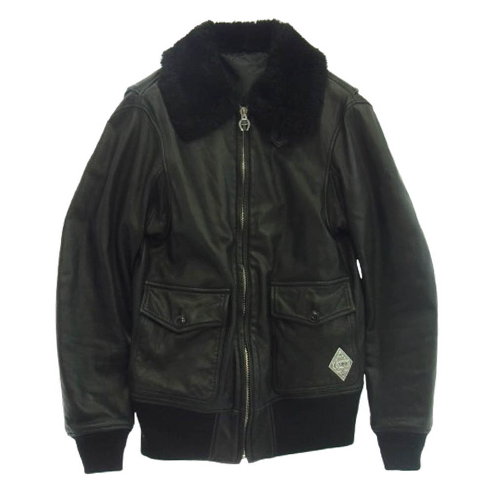 CRIMIE クライミー C0I5-OT01 G-1 なめし革 飛翔上衣 黒いこと系  メンズ【古着】【中古】