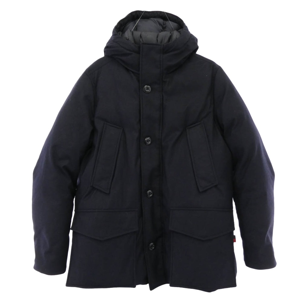WOOLRICH 羊毛金持ち QC-006139 ロロピアーナ 羊毛 落ち込む上衣 米国海軍系 M  メンズ【古着】【中古】