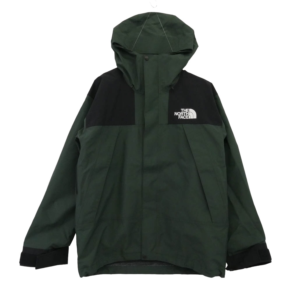 THE NORTH FACE ノースフェイス NP62510 Mountain Jacket マウンテン ジャケット ゴアテックス グリーン系 ブラック系 M  メンズ【古着】【中古】