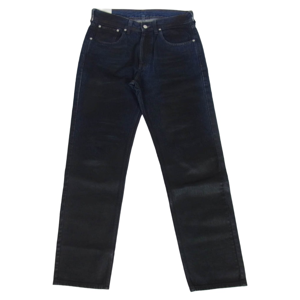 ナマチェコ NAMACHEKO WAX PAINT DENIM ワックス グラデーション ペイント デニム パンツ インディゴブルー系 M メンズ【古着】【中古】 15,032円