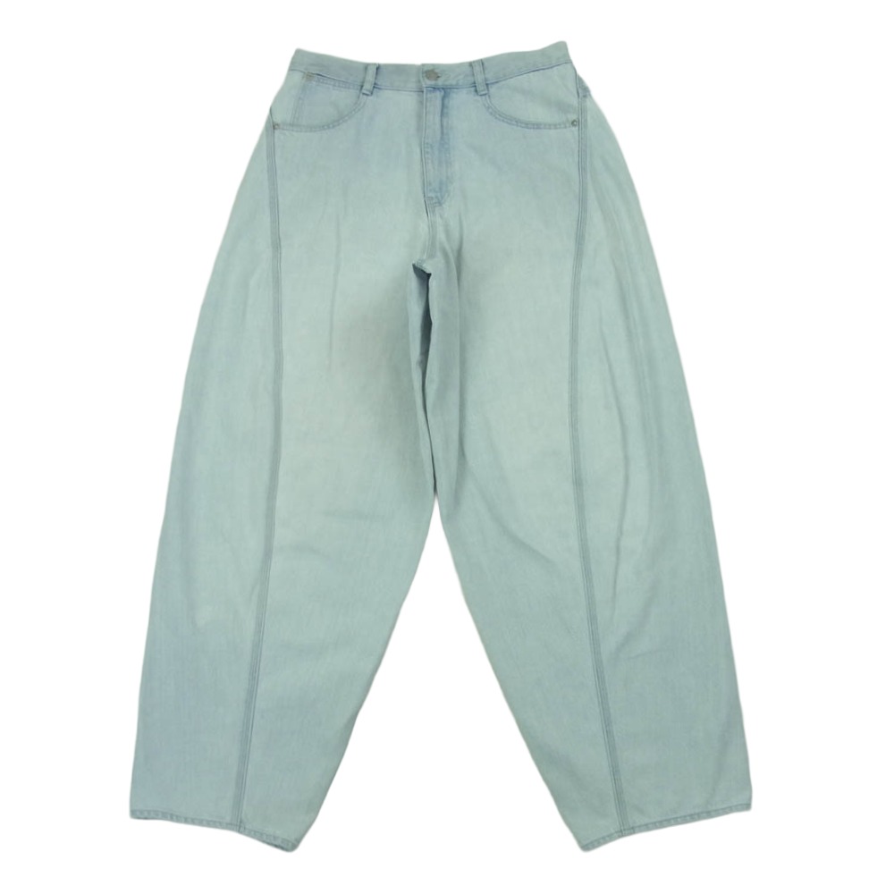 LAD MUSICIAN ラッドミュージシャン 2122-515 12oz WIDE DENIM PANTS 12オンス ワイド デニム パンツ インディゴブルー系 42 メンズ【古着】【中古】 8,453円