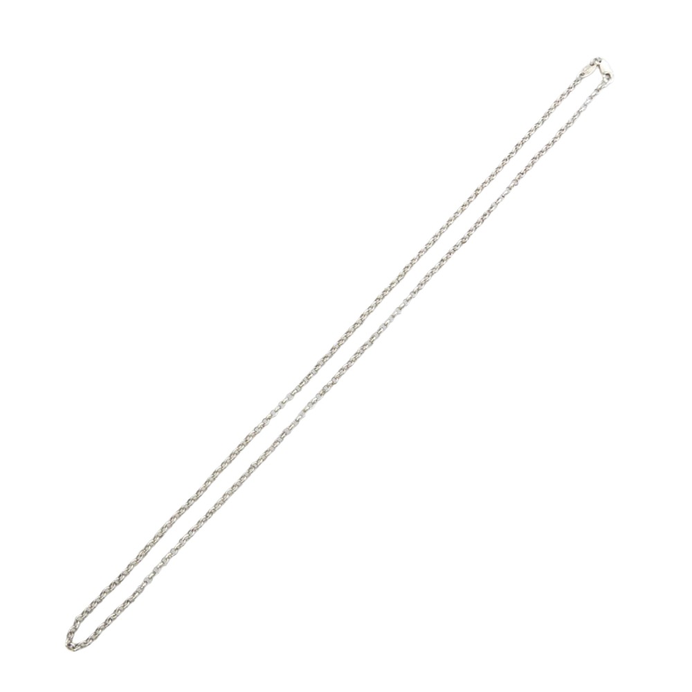 CHROME HEARTS クロムハーツ(原本無) NECKCHAIN 18inch 18インチ ロールチェーン ネックレス シルバー系 メンズ【中古】|ブランド古着 ライフ店