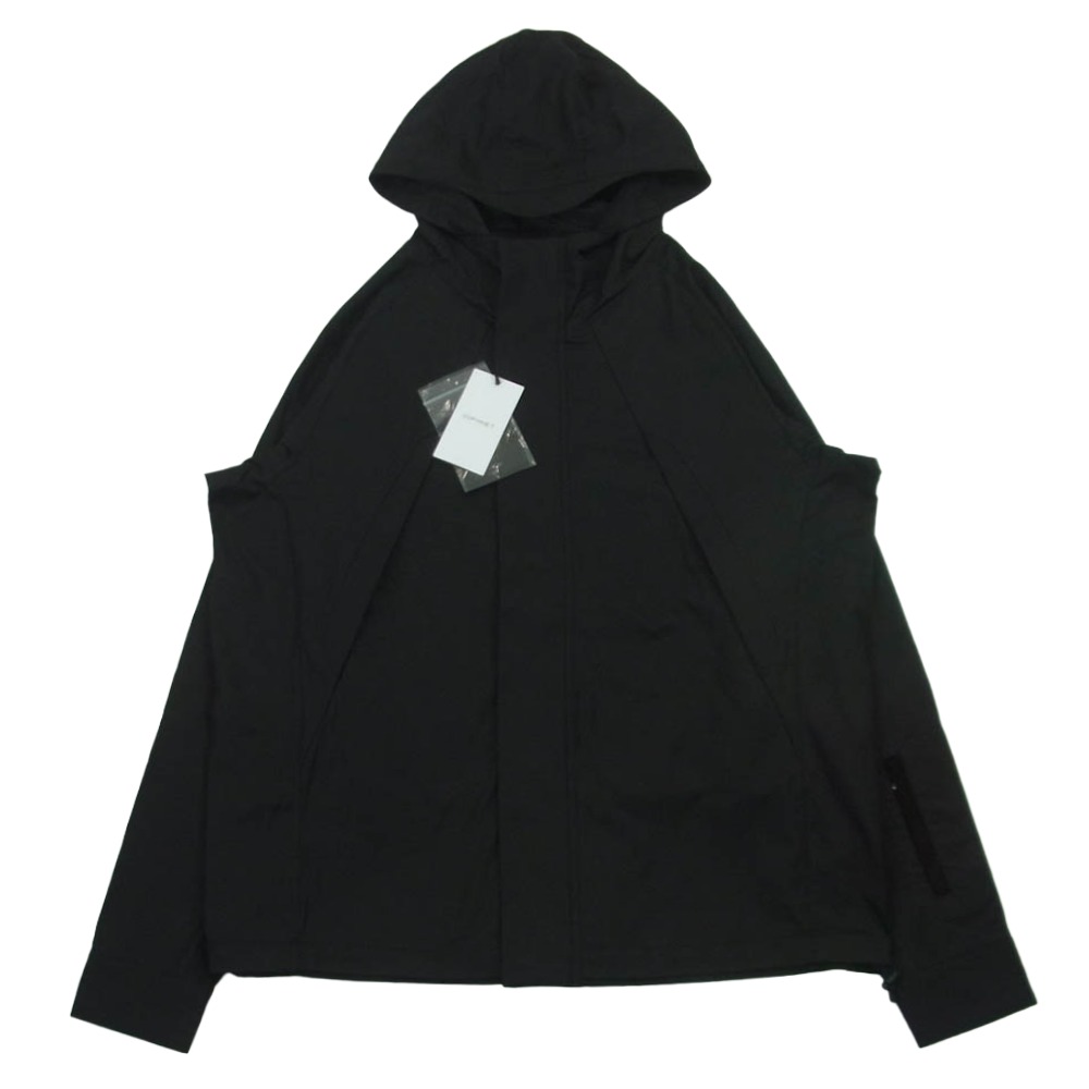 SOPHNET. ソフネット 26SS SPNT-260014 MOUNTAIN JACKET ギャバジン アウトドア ダブルジップ 牟礼 上衣 黒いこと系 2【新古品】【未当て嵌める】 メンズ【古着】【中古】