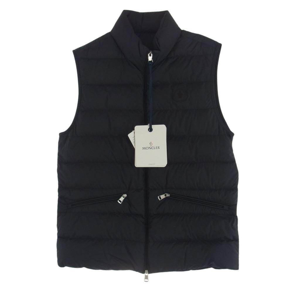 楽天市場】MONCLER モンクレール I20911A00096 TIB GILET ロゴ ワッペン ダウン ベスト ジャケット ブラック系 2  【極上美品】 メンズ【古着】【中古】 : ブランド古着 ライフ楽天市場店