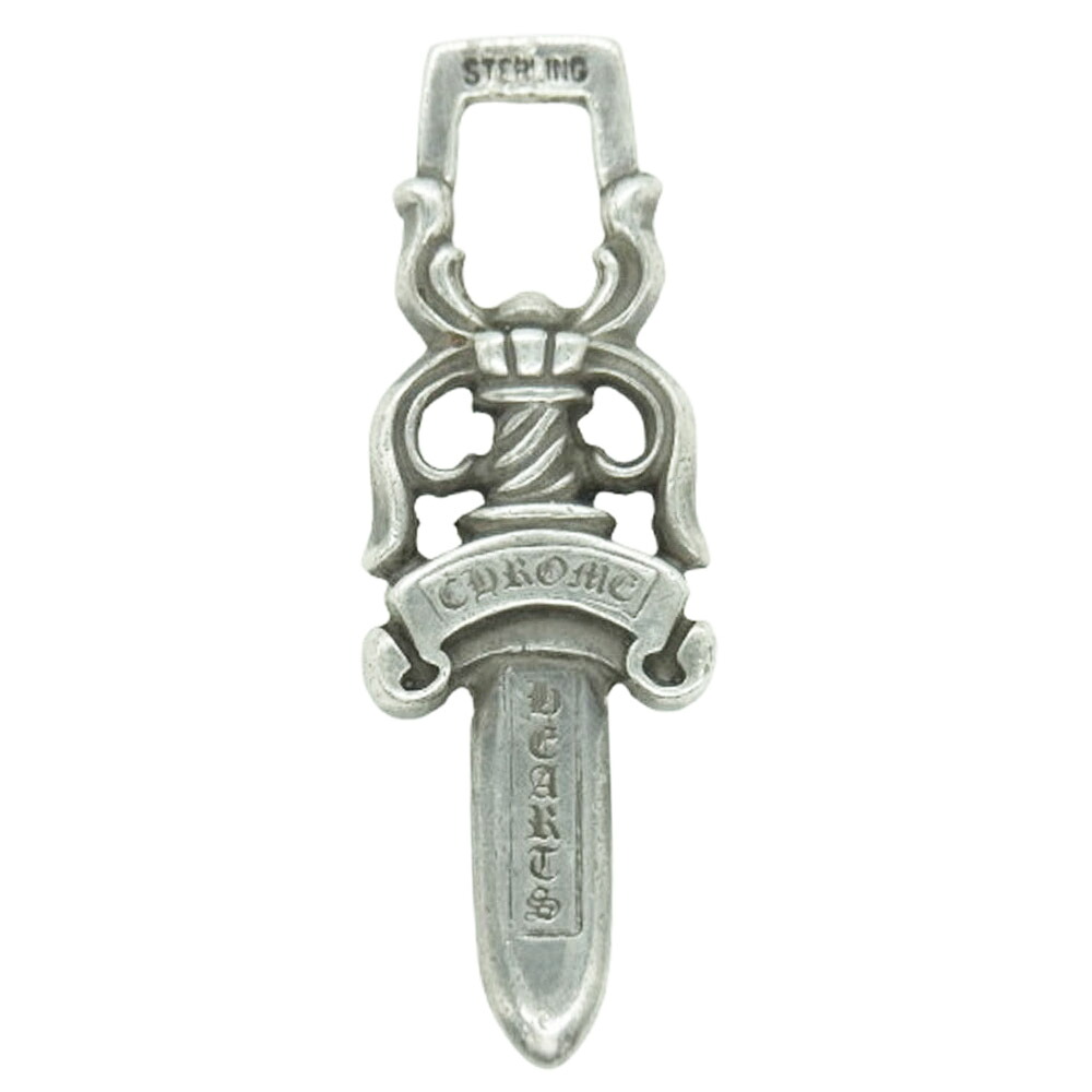CHROME HEARTS クロムハーツ（原型無） #10 DAGGER ダガー シャンデリヤとっ始め しろがね色系  メンズ【中古】