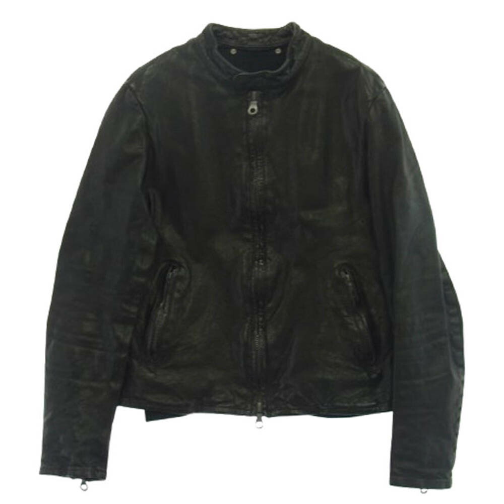 BACKLUSH バックラッシュ メキシカン レザー シングルライダース ISAMUKATAYAMA BACKLASH - スッキリ着れる #バックラッシュ