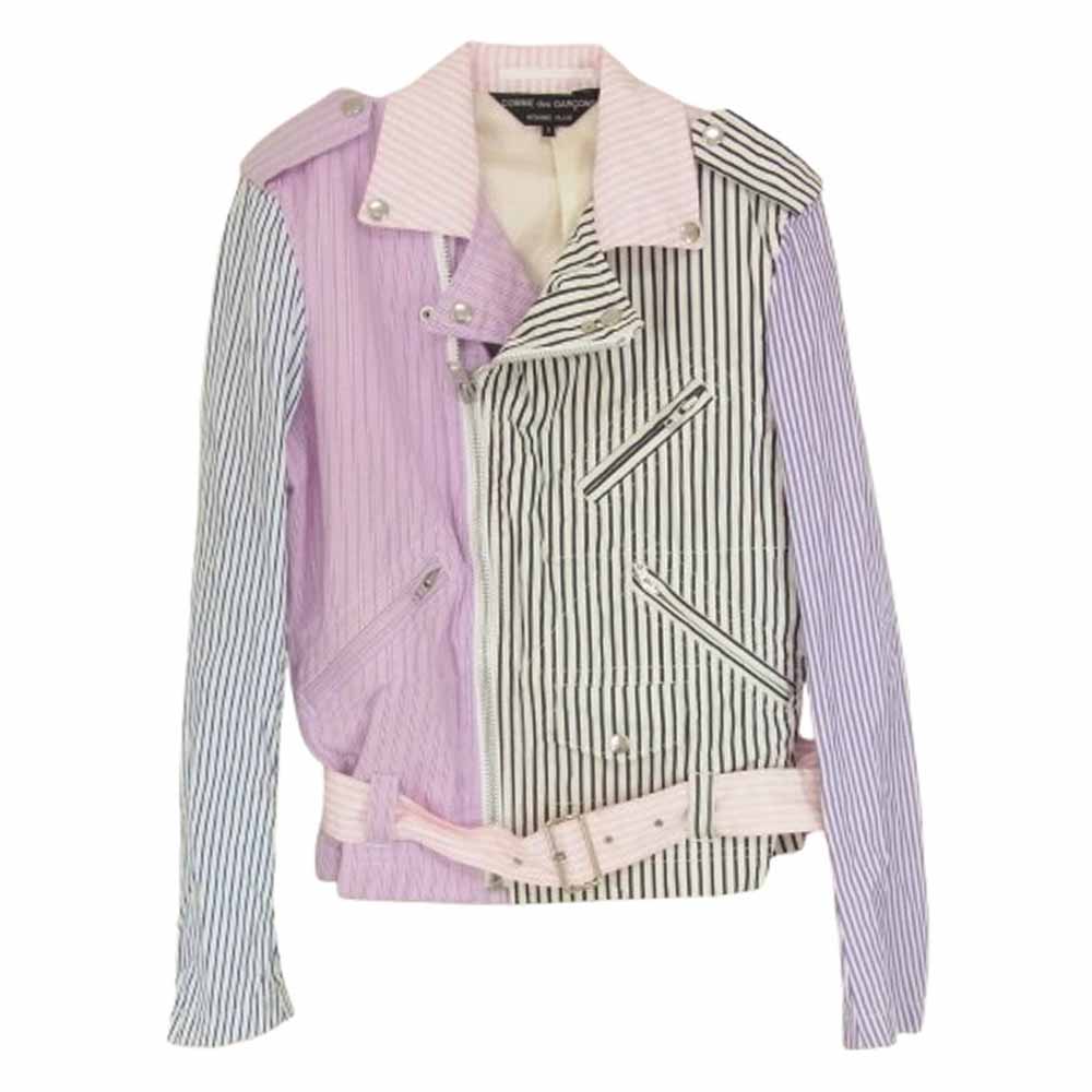 tricot COMME des GARCONS コットン ライダースジャケット 楽天市場】COMME des GARCONS HOMME コムデギャルソンオム