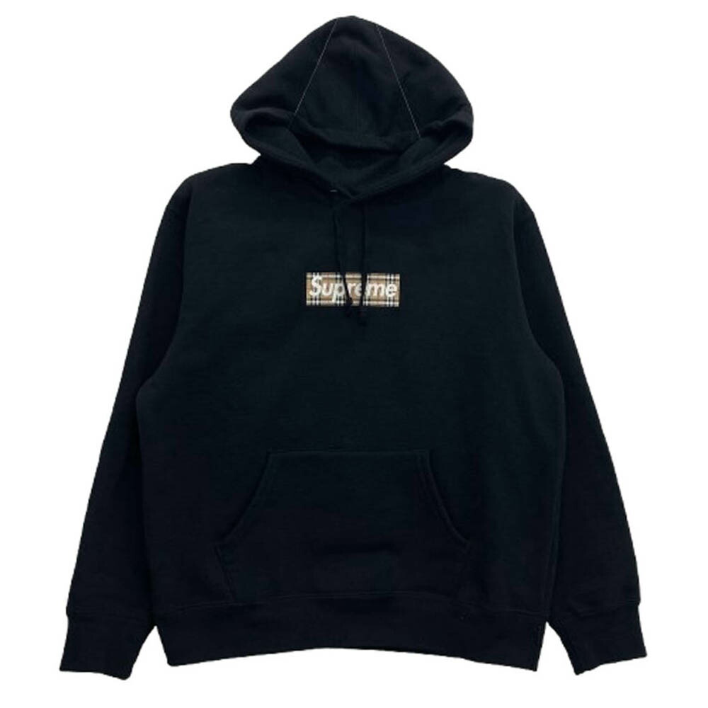 楽天市場】SUPREME 22ss BURBERRY BOX LOGO HOODED SWEATSHIRTS