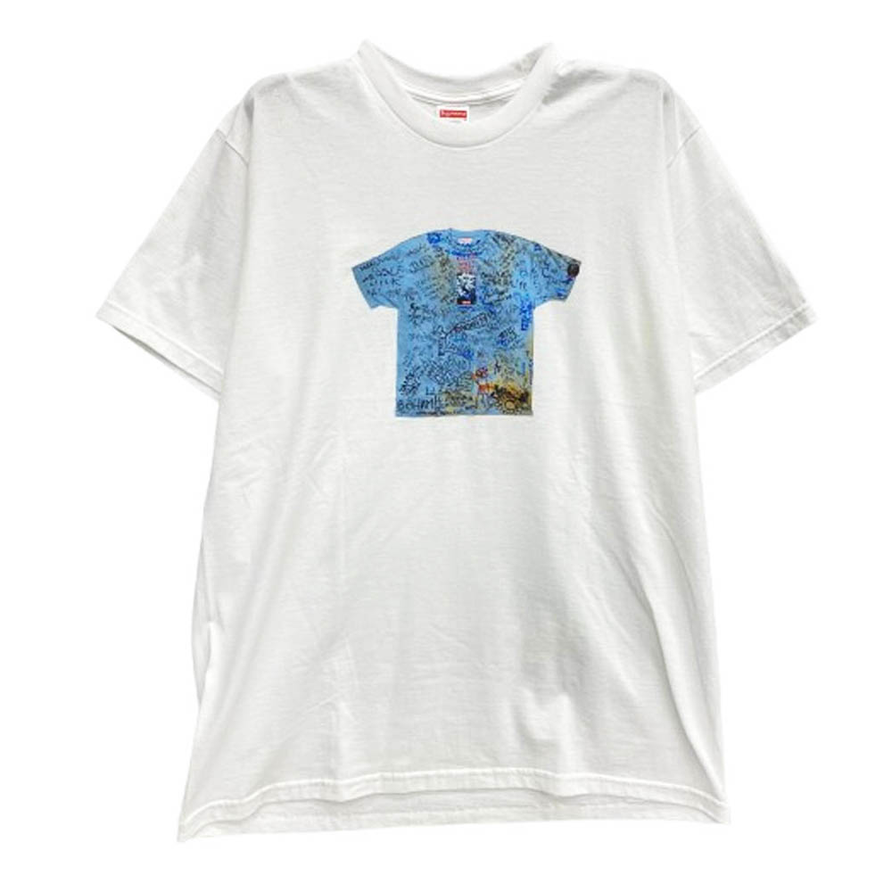 Supreme シュプリーム 24SS 30th Anniversary First Tee 30周年不死化 プルオーバー 白いこと系 L  メンズ【古着】【中古】