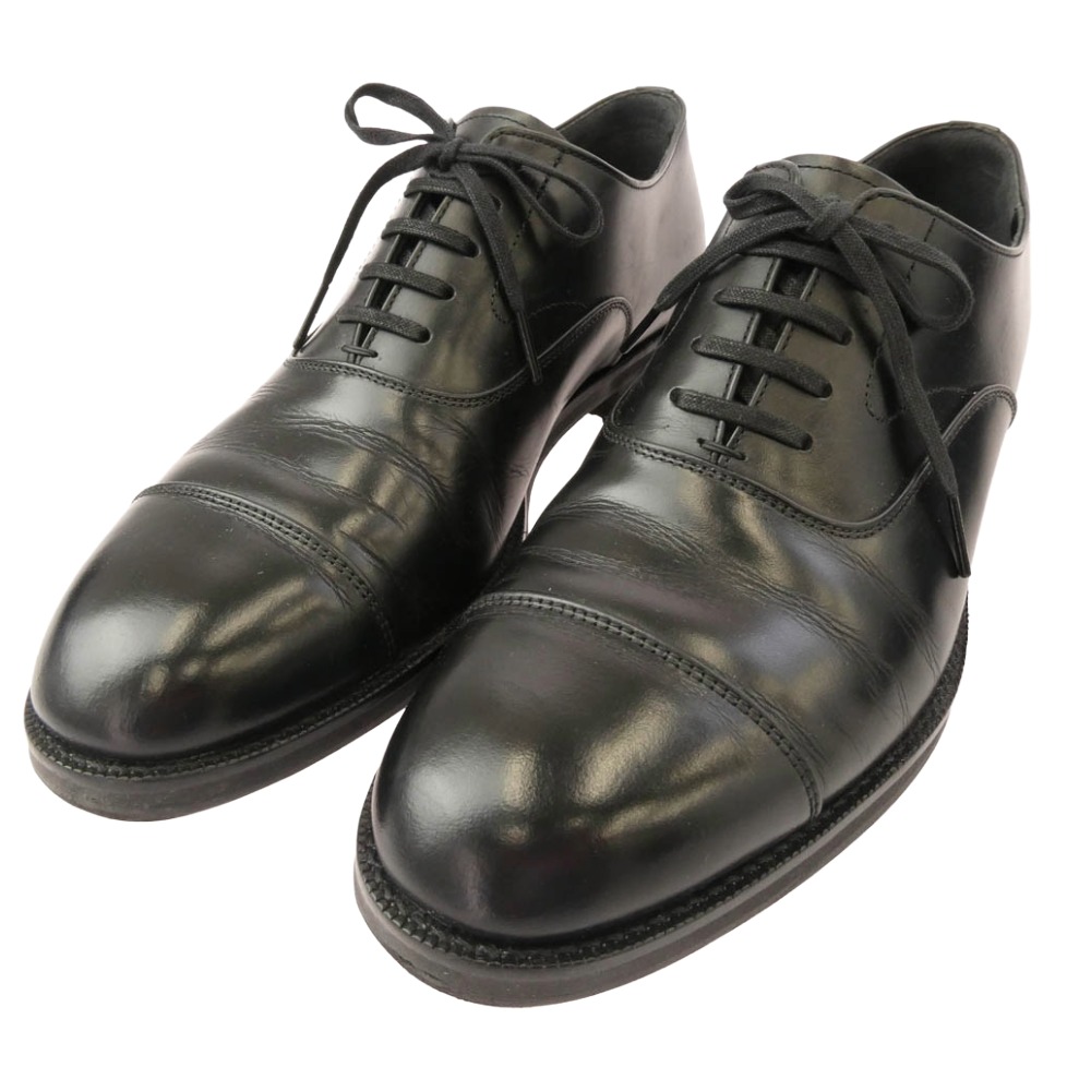 山陽山長　Uチップシューズ　黒7 柔三/JUZO】Uチップ(シューズ)｜三陽山長(サンヨウヤマチョウ)の